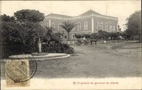 Ak São Tomé St. Thomé, Palacio do governo na cidade