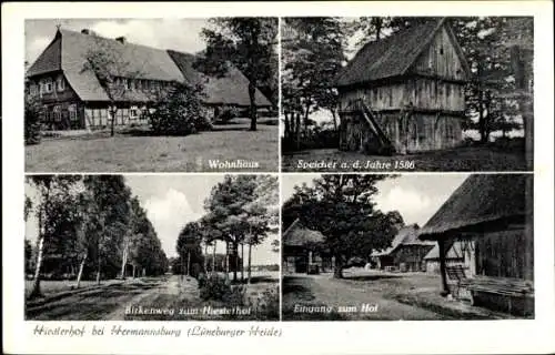 Ak Hermannsburg, Hiesterhof bei Hermansburg.