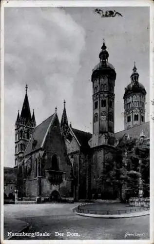 Ak Naumburg an der Saale, Blick auf Dom