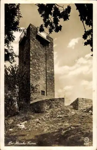 Ak Hainewalde Oberlausitz, Der Turm auf dem Breiteberg