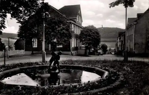 Ak Bad Berleburg in Westfalen, Jugendherberge, Goetheplatz