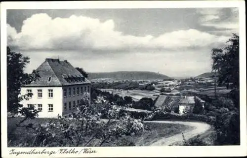 Ak Vlotho an der Weser, Jugendherberge