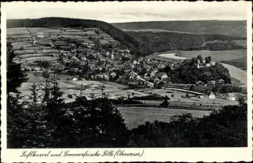 Ak Polle an der Weser Niedersachsen, Panorama