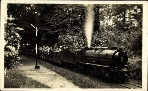 Ak Düsseldorf am Rhein, Große Ausstellung 1926, Liliputbahn