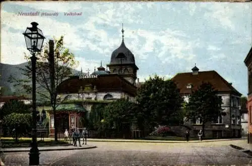 Ak Neustadt an der Haardt Neustadt an der Weinstraße, Volksbad