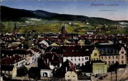 Ak Neustadt an der Haardt Neustadt an der Weinstraße, Panorama