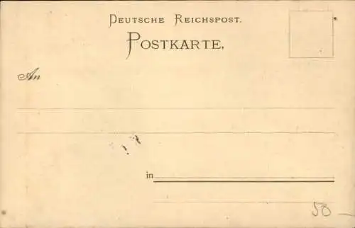 Passepartout Litho Zwickau in Sachsen, Alberthöhe, Windberg