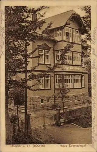 Ak Oberhof im Thüringer Wald, Haus Eulenspiegel