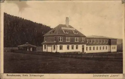 Ak Benshausen in Thüringen, Schullandheim Leuna