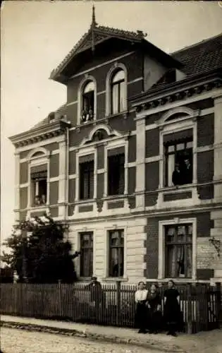 Foto Ak Magdeburg an der Elbe, Villa