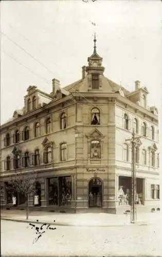 Foto Ak Magdeburg an der Elbe, Haus, Verein, Kreuzung