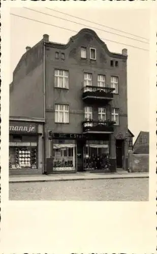 Foto Ak Magdeburg an der Elbe, Geschäft von C. Steffech