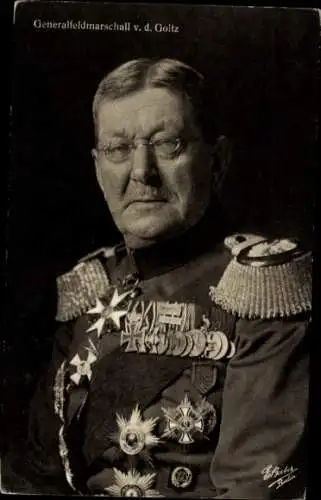 Ak Generalfeldmarschall Colmar von der Goltz, Portrait