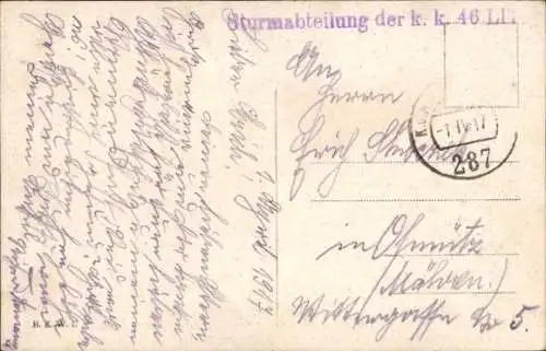 Ak Kondukt weiland Seiner Majestät Kaiser Franz Joseph I. bei der Stephanskirche