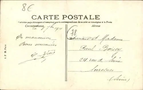 Ak Montfort l'Amaury Yvelines, Vue prise du Moulin