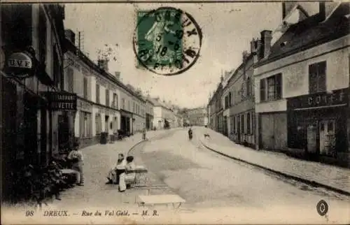 Ak Dreux Eure et Loir, Rue du Val Gele