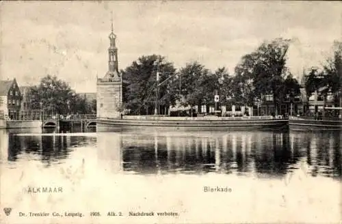 Ak Alkmaar Nordholland Niederlande, Bierkade