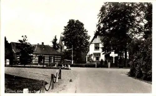 Ak Gorssel Gelderland, Driespreng, Dorp