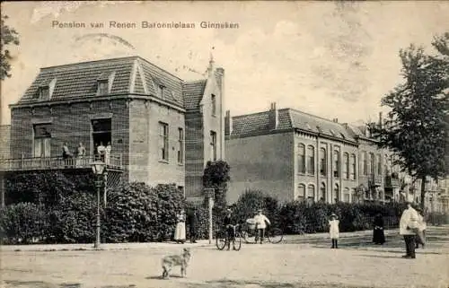 Ak Ginneken und Bavel Nordbrabant, Pension van Renen, Baronnielaan