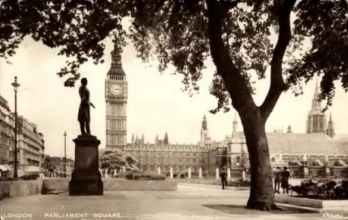 Ak City of Westminster, London, England, Parlamentsplatz