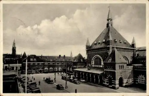 Ak København Kopenhagen Dänemark, Hauptbahnhof