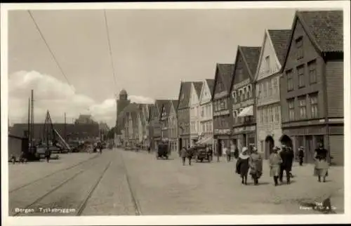 Ak Bergen Norwegen, Tyskebryggen