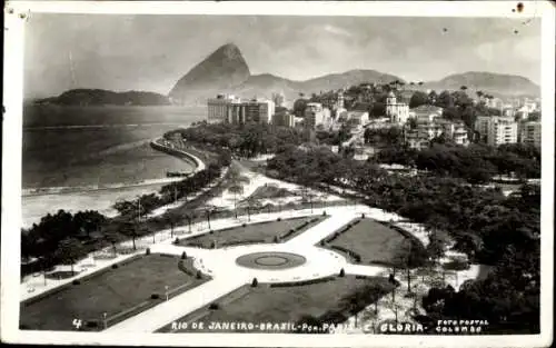 Ak Rio de Janeiro Brasilien, Praça Paris e Gloria