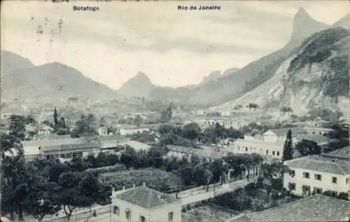 Ak Botafogo Rio de Janeiro Brasilien, Panorama