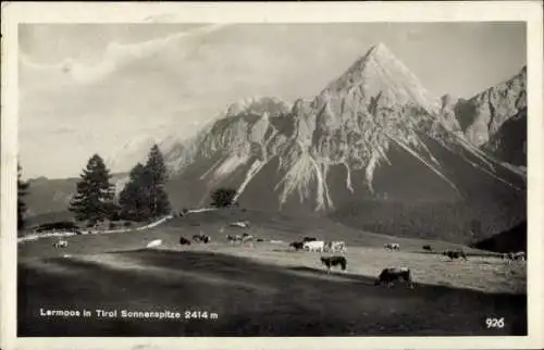 Ak Lermoos Tirol, Sonnenspitze