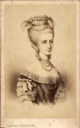 CdV Gräfin von Artois, Maria Theresia von Savoyen