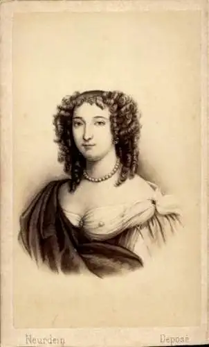 Carte de Visite Mätresse Marion Delorme