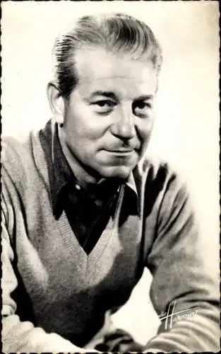 Ak Schauspieler Jean Gabin, Portrait