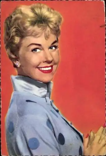 Ak Schauspielerin Doris Day, Portrait