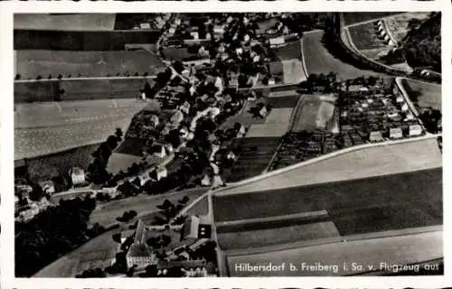 Ak Hilbersdorf in Sachsen, Fliegeraufnahme