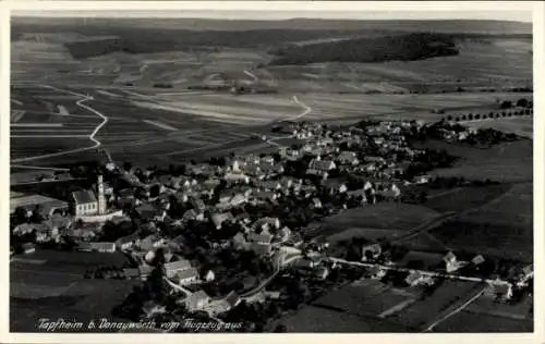 Ak Tapfheim an der Donau Schwaben, Fliegeraufnahme