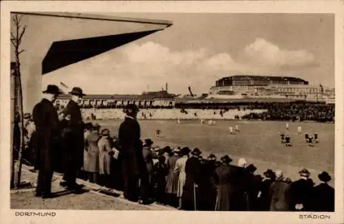 Ak Dortmund im Ruhrgebiet, Stadion, Zuschauer