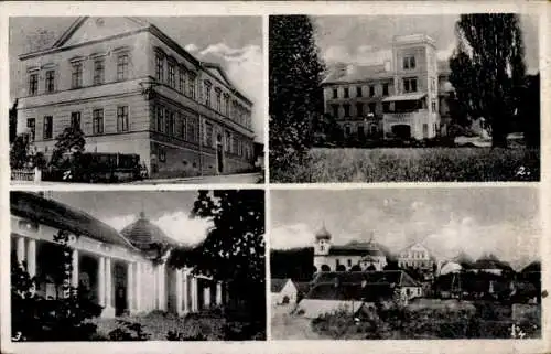 Ak Slabce Slabetz Mittelböhmen, Schloss