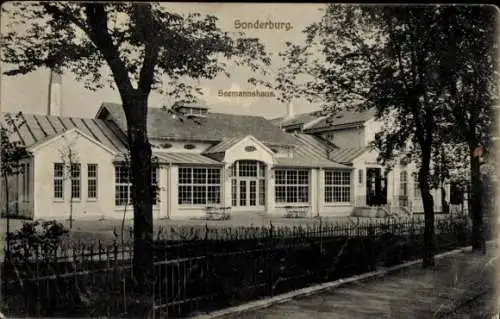 Ak Sønderborg Sonderburg Dänemark, Seemannshaus