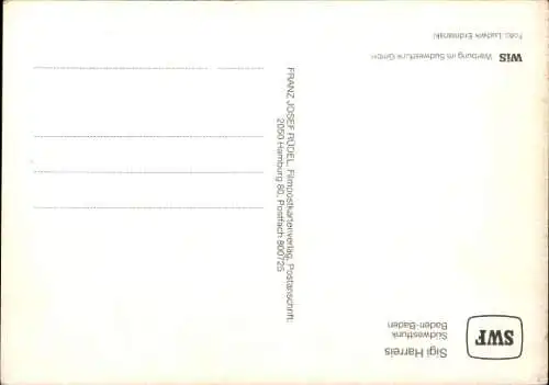 Ak Journalistin und Moderatorin Sigi Harreis, Portrait, Autogramm