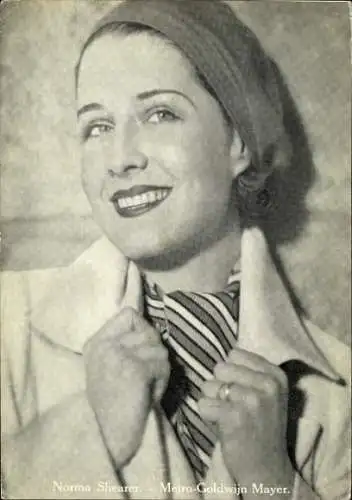 Ak Schauspielerin Norma Shearer, Portrait