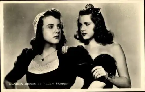 Ak Schauspielerin Deanna Durbin, Helen Parrish, Portrait