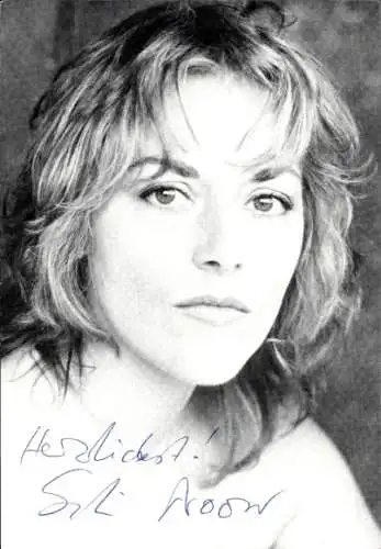 Ak Schauspielerin Sabine Trooger, Portrait, Autogramm