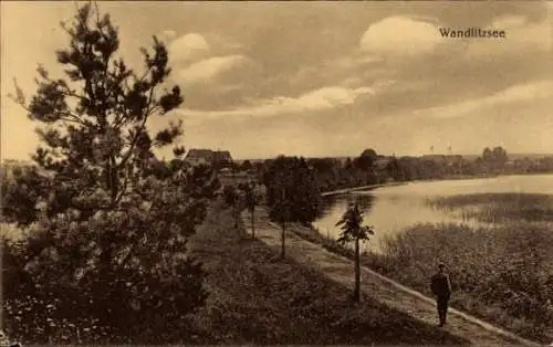 Ak Wandlitz in der Mark, Wandlitzsee