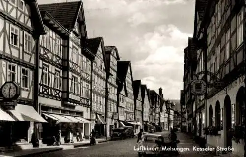 Ak Melsungen in Hessen, Kasseler Straße, Gaststätte