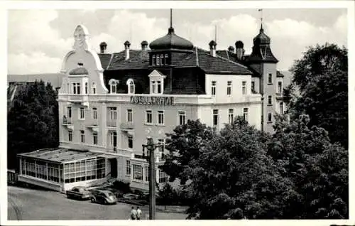 Ak Bad Wildungen in Nordhessen, Kursanatorium Quellenhof, Dr. Kienle, Außenansicht