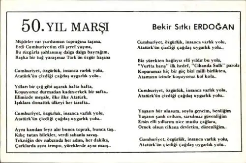 Ak Mustafa Kemal Atatürk, Ehemaliger Präsident der Republik Türkei, Portrait