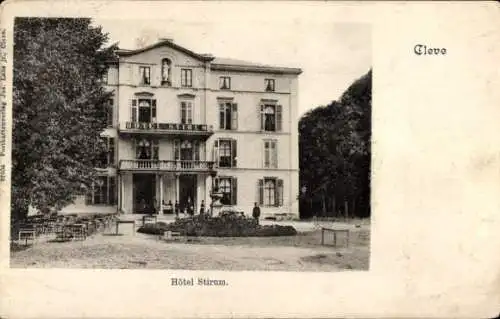 Ak Bad Cleve Kleve am Niederrhein, Hotel Stirum