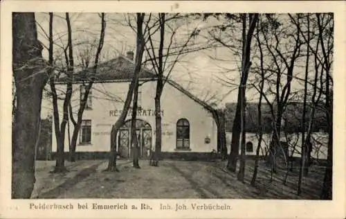 Ak Polderbusch Emmerich am Niederrhein, Restauration