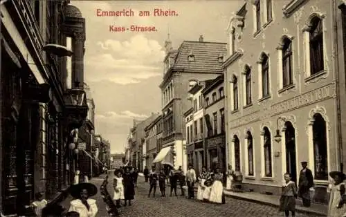 Ak Emmerich am Niederrhein, Kass-Straße