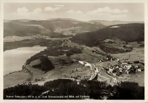 Ak Schluchsee im Schwarzwald, Gasthaus Eisenbreche, Feldberg, Kurort Schluchsee 962 m . M. (ba...